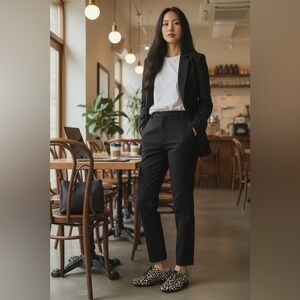 Diane Von Furstenberg Brown and White Patterned Derbys